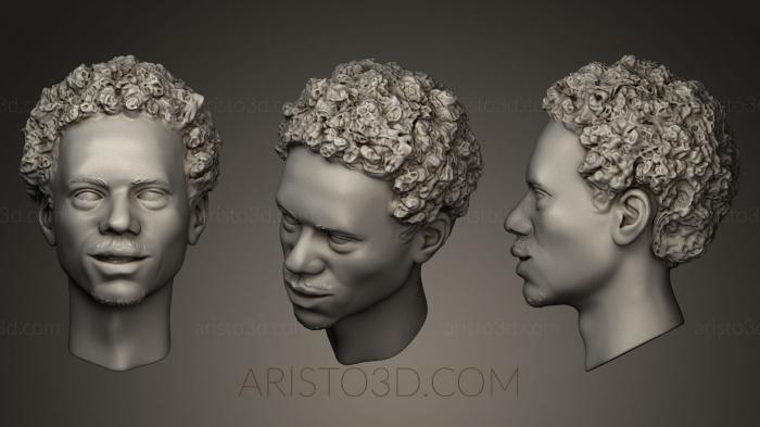 Busts and bas-reliefs of famous people (BUSTC_0324) 3D model for CNC machine